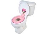 Toilettentrainer BRIGHT STARTS "Disney Baby Flip & Sit Toilettensitz - Minnie Mouse", Baby, rosa, pink, Kunststoff, Töpfchen