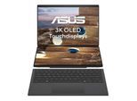 ASUS Zenbook Duo UX8407AA-SN262W, 14 Zoll, Touch, 3K, OLED, Intel Core Ultra 9 386H, 32 GB, 1 TB SSD (Moher Gray, Eingabestift, 144 Hz, DisplayHDR True Black 1000)