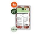 BARFER'S Würfel: Komplett-Mix Pferd 8x400 g