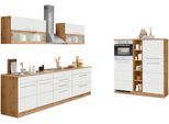 KOCHSTATION "KS-Wien" Breite 430 cm, wahlweise mit E-Geräten und Induktion