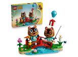 Konstruktionsspielsteine LEGO "Ausflug mit Nepp und Schlepp (77059), LEGO Animal Crossing", bunt, Spielbausteine, Kinder, Kunststoff, Konstruktionsspielsteine, Made in Europe