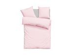 Bettwäsche OTTO HOME "Luisa", rosa, B/L: 135cm x 200cm, 1 Stk., 1 Stk., Perkal, B/L: 80cm x 80cm, 2 Stk., Perkal, Obermaterial: 100% Baumwolle, Bettwäsche, Bettwäsche, 4 Qualitäten für dein perfektes Schlafgefühl (von Komfort bis Premium)