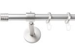 Gardinenstange SN DECO GROUP, silber (chrom matt), L:360cm Ø:19mm, Gardinenstangen, Gardinenstange