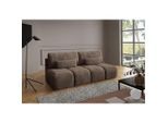 Livetastic , Braun , Textil , Füllung: Polyurethan (Pur), Silikon,Polyurethan (Pur), Silikon , 219x94x110 cm , Made in EU ,