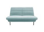 Looks by W.Joop , Mintgrau , Textil , Uni , 145x92x103 cm , Made in EU, FSC MIX , Stoffauswahl, Rücken echt ,