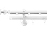 Gardinenstange SN DECO GROUP, weiß, L:100cm Ø:19mm, Gardinenstangen, Gardinenstange