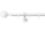 Gardinenstange SN DECO GROUP, weiß, L:220cm Ø:19mm, Gardinenstangen, Gardinenstange