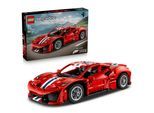 Konstruktionsspielsteine LEGO "Ferrari 488 Pista Auto (42235), LEGO Technic", rot (bunt), Spielbausteine, Kinder, Kunststoff, Konstruktionsspielsteine, Made in Europe