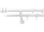 Gardinenstange SN DECO GROUP, weiß, L:300cm Ø:19mm, Gardinenstangen, Gardinenstange