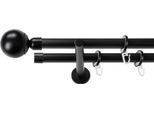 Gardinenstange SN DECO GROUP, schwarz, L:120cm Ø:19mm, Gardinenstangen, Gardinenstange