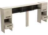 Bettschubkasten DEMEYERE GROUP "Meubles Watson", braun (kronberg eiche waterford), B:239,9cm H:95cm T:36,3cm, Holzwerkstoff, Schubladen, Bettschubkasten, Schubladenfronten Bettschubkastenelement