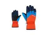 Skihandschuhe ZIENER "LANDO-Z JUNIOR", Damen, Gr. 4,5, new rot, Polyester, Handschuhe Skihandschuhe, warm, wasserabweisend, windabweisend
