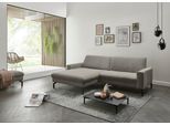 Ecksofa DIE PLANBAR "ZE-EM20028 L-Form, Breite 248 cm", grau, B:248cm H:91cm T:179cm, 95% Polyester;5% Nylon, Sofas, Ecksofa, wahlweise mit Kopfstützen und Sitztiefenverstellung