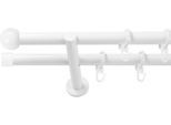 Gardinenstange SN DECO GROUP, weiß, L:400cm Ø:19mm, Gardinenstangen, Gardinenstange