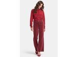Teresa Wijde Pantalon Rood Corduroy