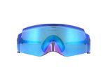 Oakley Wrap Heren Polished Zwart Prizm Sapphire Zonnebril
