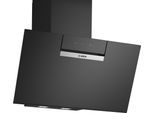 BOSCH Kopffreihaube "DWK87FN60", Energieeffizienz: A+, silber (schwarz), B:79cm H:32cm T:43,3cm, Dunstabzugshauben, Leiser SilentPowerDrive & Smart Hood Automatic für entspanntes Kochen, Kopffreihaube
