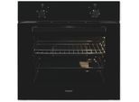EXQUISIT Backofen "EBE255-020 schwarz", Energieeffizienz: A, schwarz, B:59,5cm H:59,5cm T:53cm, Backöfen, Klassisch, einfach kochen&backen mit allem drin:Grill,Licht,Backblech, Backofen