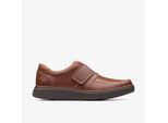 Un Abode Strap Dark Tan Lea Schoenen