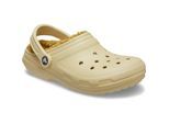 Crocs Classic Gevoerde Thermoplastische Herenslippers in Sesam