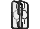 OTTERBOX Handyhülle "Defender XT für Apple iPhone 16", schwarz (transparent, schwarz), Smartphones, Hüllen, Backcover, Schutzhülle, Handyschutzhülle, Case, Schutzcase, stoßfest, Handyhülle