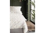 Bettwäsche IRISETTE "Tokio 8567", weiß, B/L: 135cm x 200cm, 1 Stk., 1 Stk., Mako-Satin, B/L: 80cm x 80cm, 2 Stk., Mako-Satin, Obermaterial: 100% Baumwolle, Bettwäsche, Bettwäsche, seidiger Glanz, besonders weich und hautschmeichelnd