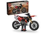 Konstruktionsspielsteine LEGO "Ducati Desmo450 MX Factory Motorrad (42238), LEGO Technic", rot (bunt), Spielbausteine, Kinder, Kunststoff, Konstruktionsspielsteine, Made in Europe