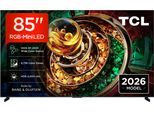 TCL Mini-LED-Fernseher "85RM9LX1", Energieeffizienz: F, schwarz, 85 ″, Fernseher, Apple Airplay 2, 6.000 nits HDR, Audio von Bang & Olufsen, Mini-LED-Fernseher