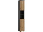 Mid.you , Eiche Artisan , Holzwerkstoff , Holzoptik , 5 Fächer , 30x192x30 cm , FSC MIX , stehend ,