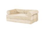 P & B Schlafsofa, Beige, Textil, 180x70x100 cm, Bsci, Kinderzimmer & Jugendzimmer, Jugendmöbel, Jugendsofas
