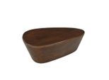 Mid.you , Braun , Holz , Mangoholz , massiv , dreieckig , 78x30x107 cm ,