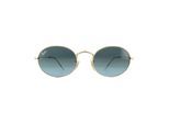 Ray-Ban Zonnebril Ovale RB3547 001/3M Goud Blauwgrijs Verloop