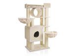 Canadian Cat Company Kratzbaum Victoria 2 für schwere Katzen beige