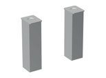 Geberit Möbelfüße Renova Compact 500550 Aluminium matt, 2 Stück