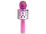 Denver KMS-20 Bluetooth Mikrofon– mit integriertem Lautsprecher, pink