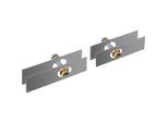 hansgrohe Axor Befestigungssatz 42841000 für zweiseitige Glasmontage, chrom