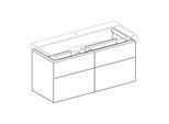 Geberit Xeno² Waschtisch-Unterschrank 500518001 117,4x53x46,2cm, mit 4 Schubladen, matt/greige