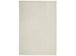 Novel Webteppich Granada, Creme, Textil, Boho, rechteckig, 240x340 cm, ISO 9001, Bsci, Oeko-Tex® Standard 100, für Fußbodenheizung geeignet, in verschiedenen Größen erhältlich, leicht zusammenrollbar, Teppiche & Böden, Teppiche, Webteppiche