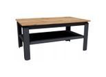 Couchtish, Anthrazit, Eiche Wotan, Holzwerkstoff, 90x43x55 cm, Wohnzimmer, Wohnzimmertische, Couchtische