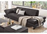 3-Sitzer W.SCHILLIG "taboo Designsofa mit hohem Sitzkomfort, Breite 232cm, Sitztiefe 59cm", braun (mocca s37), B:232cm H:76cm T:91cm, Flachgewebe S22 (100% Polyester);Stoff S37 (100% Polyester): Luxus-Microfaser in Lederoptik;Longlife Xtra-Leder Z59: Glattleder mit modischer Prägung. Hautstärke 0, 9 - 1, 1 mm;Longlife Xtra-Leder Z69: Das feinnarbige, gedeckte Softleder Z69 besticht durch seine auß