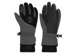Skihandschuhe TROLLKIDS "KIDS TROLLTUNGA GLOVE", Damen, Gr. 46Y, schwarz, Web, Kunstfaser, Handschuhe Skihandschuhe, mit Fleece-Futter, für Kinder und Jugendliche geeignet