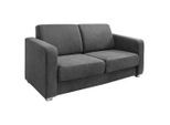 Livetastic , Anthrazit , Textil , 159x88x87 cm , AZO-frei, Made in EU , Liegefunktion, einzeln ausziehbar ,