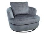 Livetastic , Grau , Textil , 110x85x99 cm , Made in EU ,