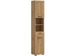 Mid.you , Eiche Artisan , Holzwerkstoff , Holzoptik , 4 Fächer , 37x191x31 cm , stehend ,