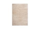 Hochflorteppich , Creme , Textil , Uni , rechteckig , 200x290 cm , Oeko-Tex® Standard 100 , für Fussbodenheizung geeignet, Fasern thermofixiert (heatset), lichtunempfindlich, pflegeleicht, leicht zusammenrollbar , Teppiche & Böden, Teppiche, Hochflorteppiche & Shaggys