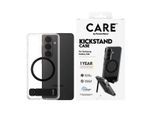 CARE BY PANZERGLASS Handyhülle "Urban Explorer Case mit Kickstand/Qi für Samsung Galaxy S26", transparent, Smartphones, Hüllen, Backcover, Schutzhülle, Handyschutzhülle, Case, Schutzcase, stoßfest, Handyhülle