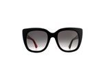 Gucci zonnebril GG0163SN 003 Zwart met rode en groene bruine gradiënt