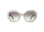 Prada PR16WS 142130 ivoorgrijze zonnebril met kleurverloop