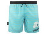Zwemshort voor Heren met Patroonstrepen Geel