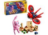 Konstruktionsspielsteine LEGO "SMART Play™ Drohnensuche nach einem Mysteriösen Mew (72161)", bunt, Spielbausteine, Kinder, Kunststoff, Konstruktionsspielsteine, LEGO Pokémon; Mit SMART Brick kombatibel (nicht enthalten)